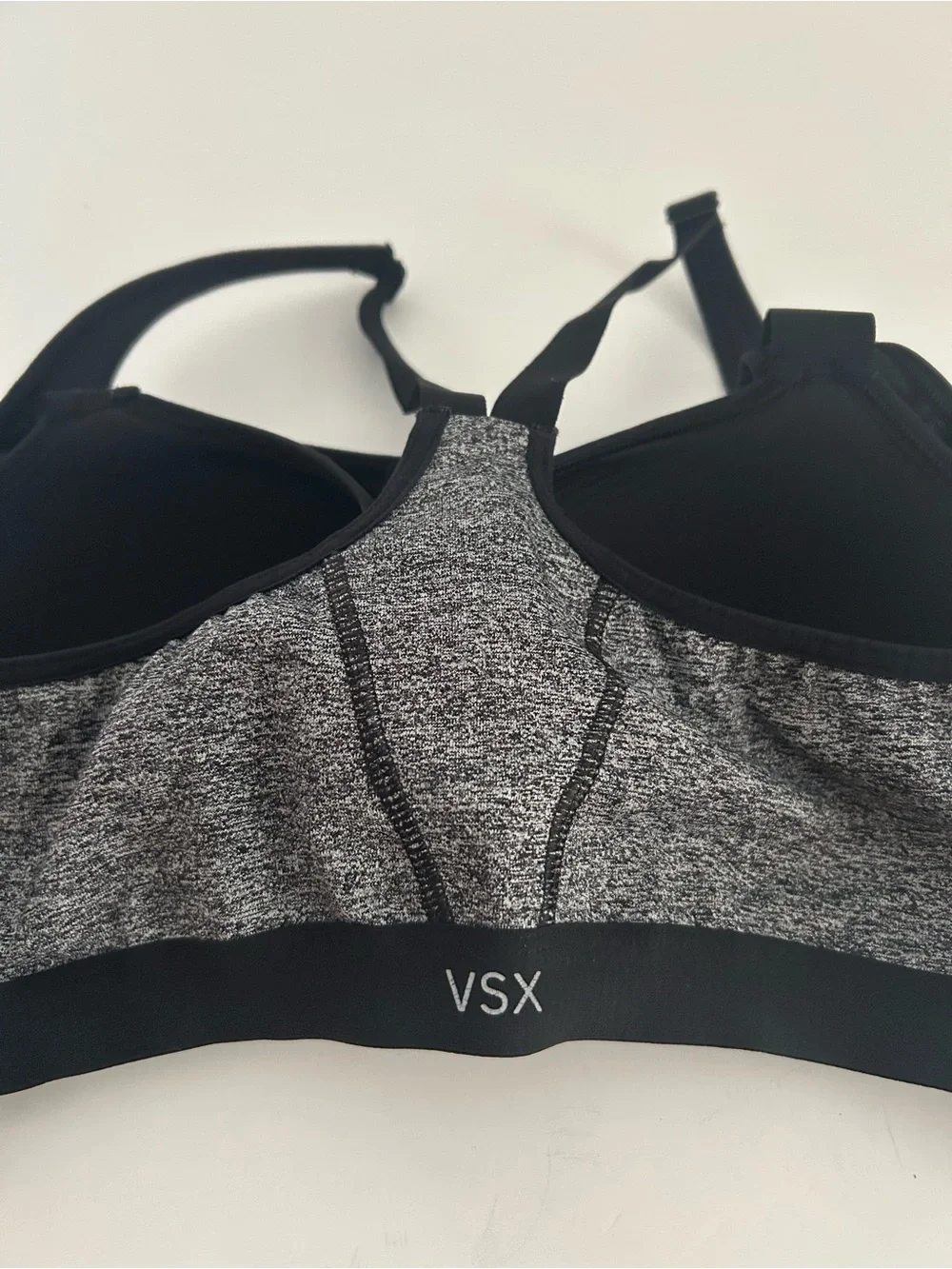 Victoria’s Secret Gray Front-Zip Sports Bra | Size 36C